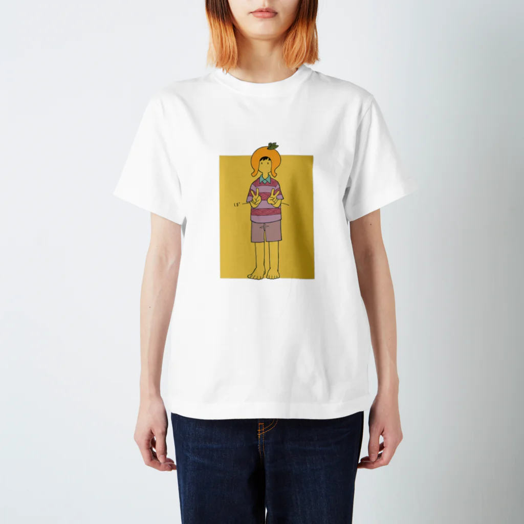 ぽつぶのだぶるぴーす（わーちゃん） Regular Fit T-Shirt