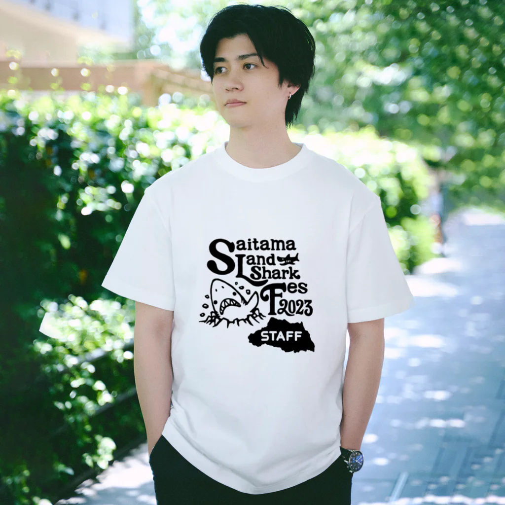 サイタマ・ランドシャーク・フェス 2023スタッフTシャツ(黒