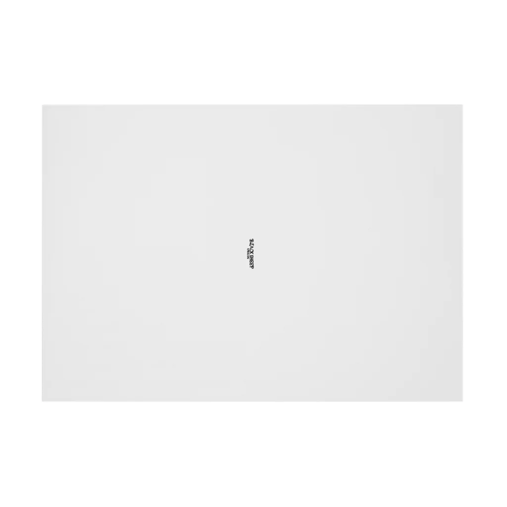 BLACK SHEEP ORIGIN SUZURI SHOPのBLACK SHEEP ORIGIN Stickable Poster :horizontal position