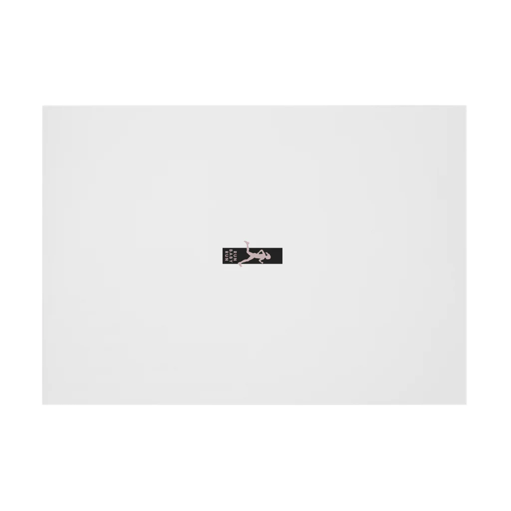 HoodiezooのRun Run Run!! Stickable Poster :horizontal position