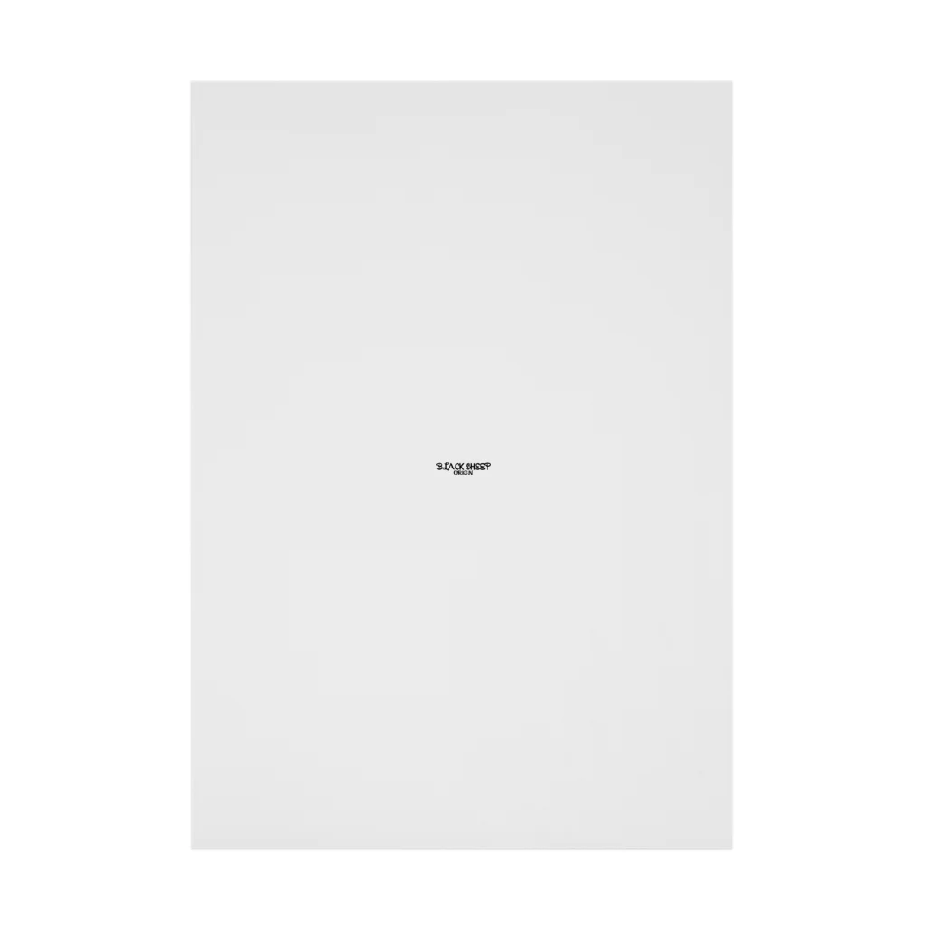 BLACK SHEEP ORIGIN SUZURI SHOPのBLACK SHEEP ORIGIN Stickable Poster