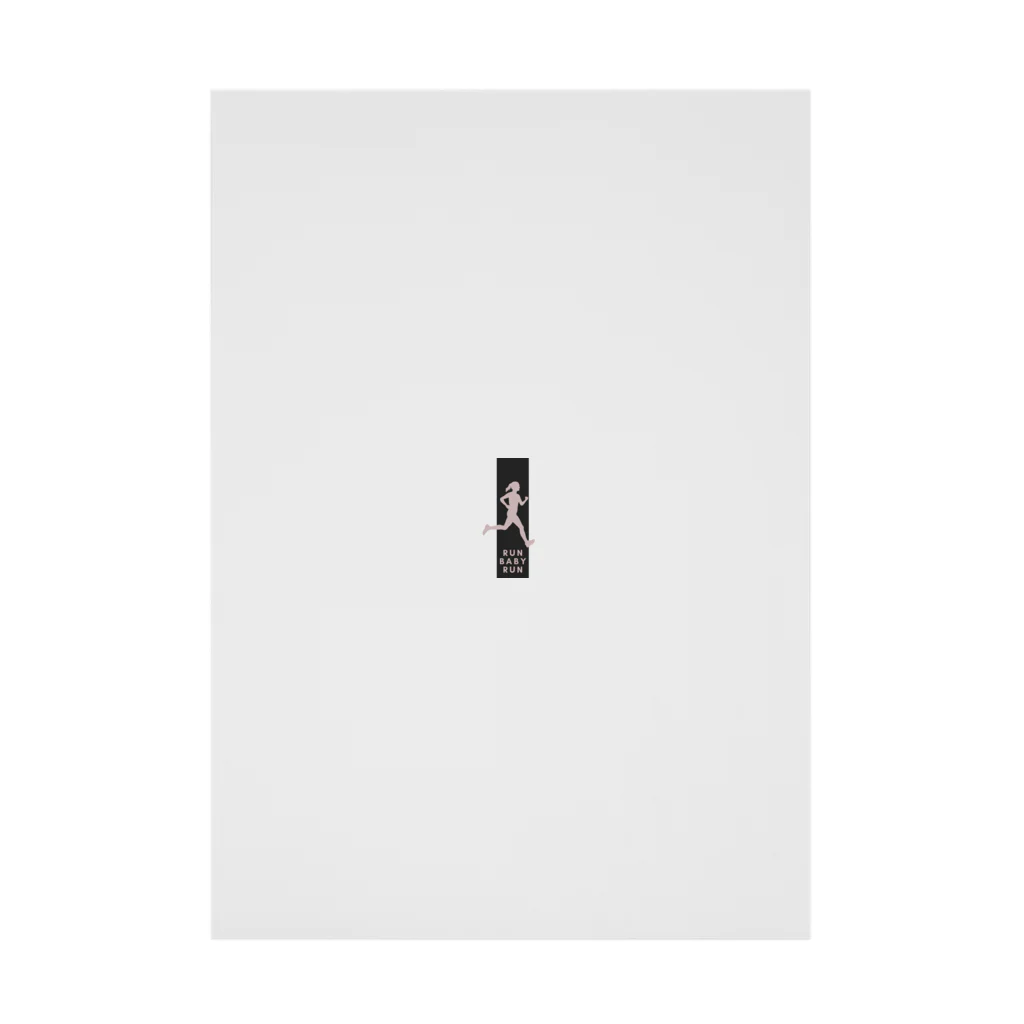 HoodiezooのRun Run Run!! Stickable Poster