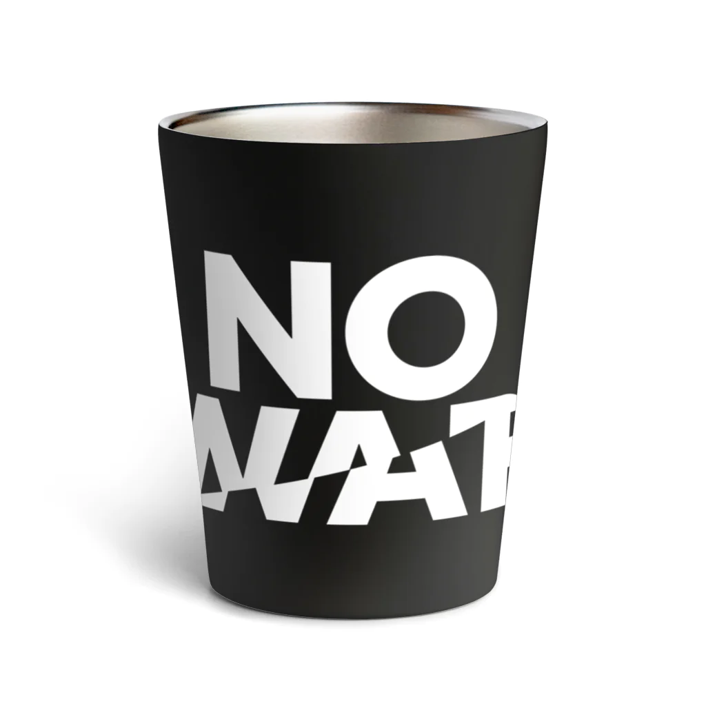 NoMoreWarの反戦｜NO WAR Thermo Tumbler