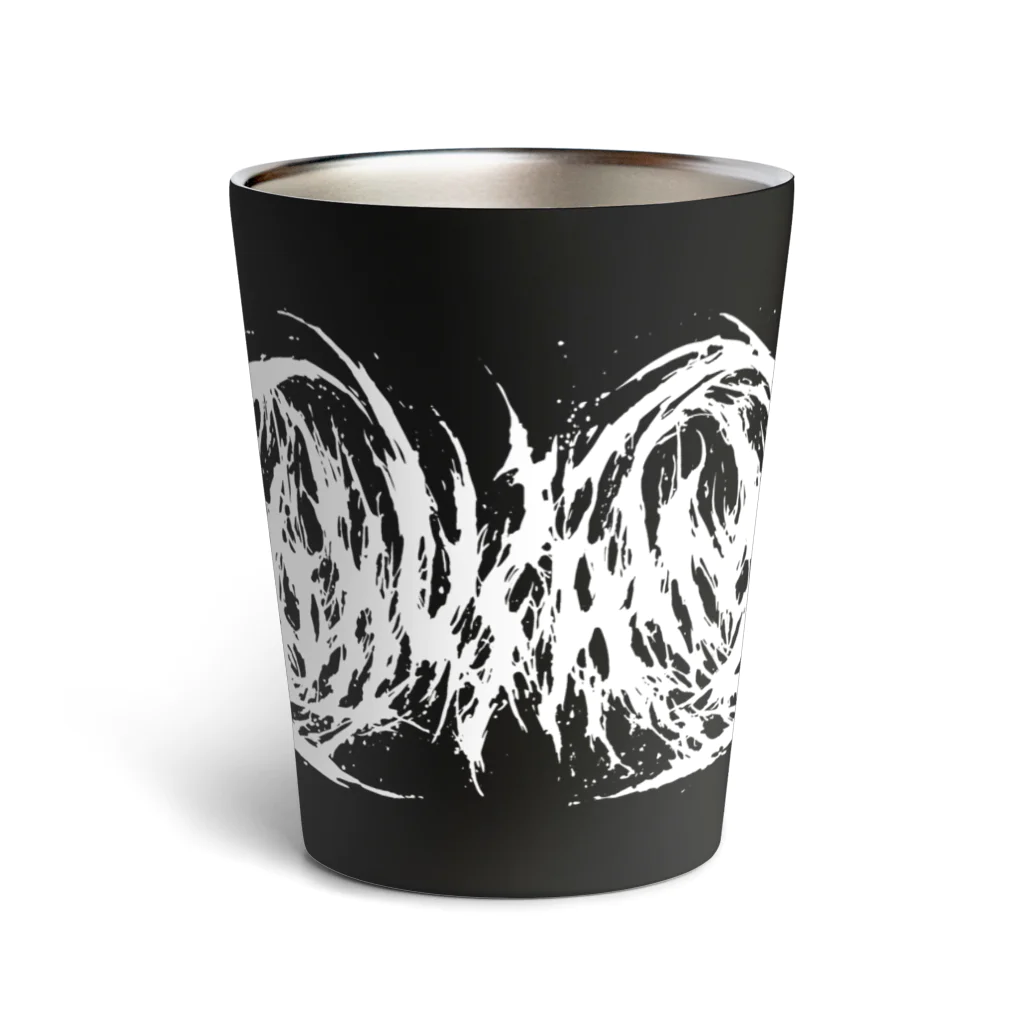Toshihiro Egawa Artのデスメタル徳島/DEATH TOKUSHIMA Thermo Tumbler