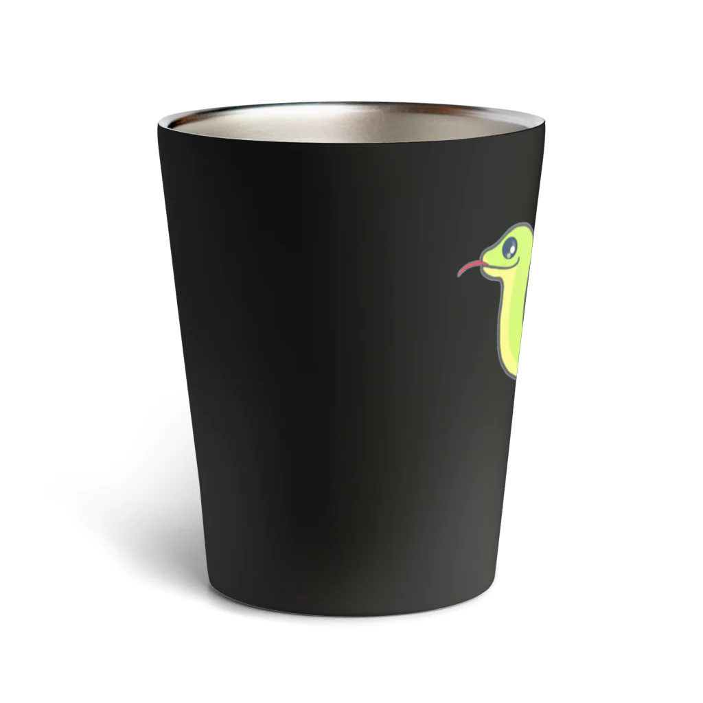 LalaHangeulの蛇さん(뱀)  ハングルデザイン Thermo Tumbler