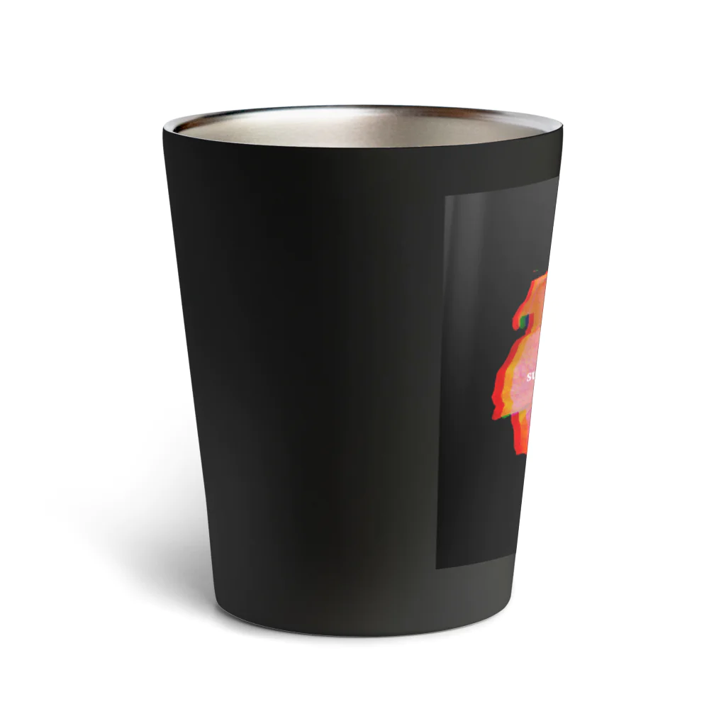 sunnari spare moment.の壊れた赤い花 Thermo Tumbler