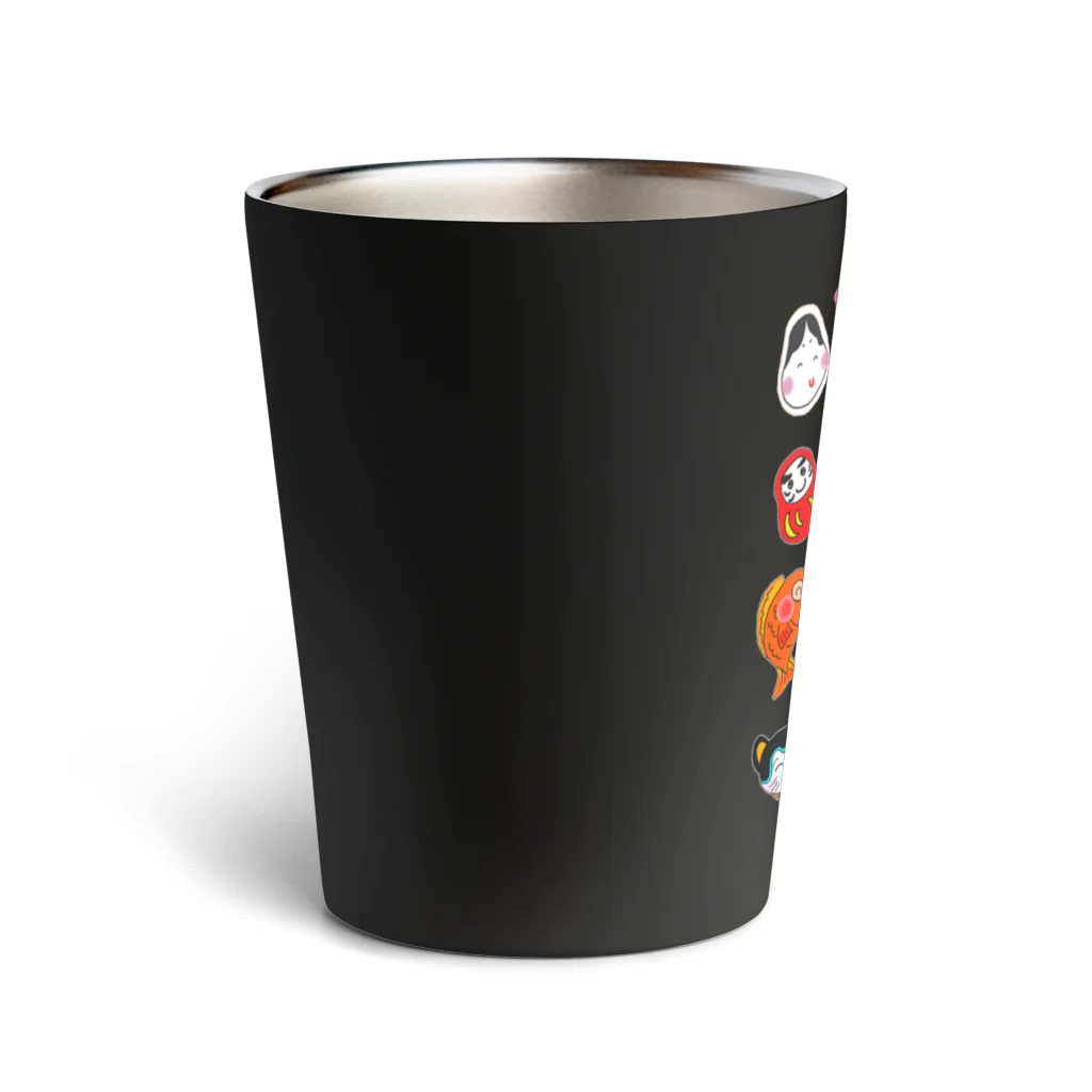 ORIちゃんの笑う門には福来る Thermo Tumbler