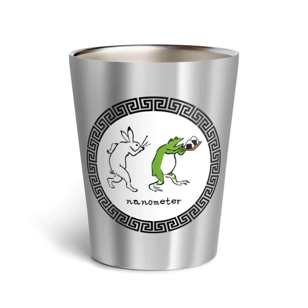 nanometerのnanometer -鳥獣戯画-らんちたいむ  サーモタンブラー Thermo Tumbler