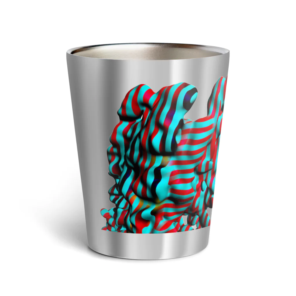 montageのarabesque tumblr twin fall Thermo Tumbler