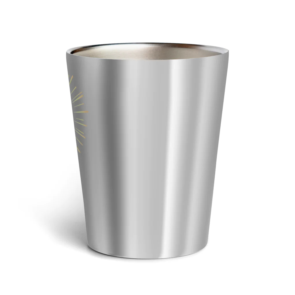雁花工房（寄付アイテム販売中です）の心臓は大事（虹色） Thermo Tumbler
