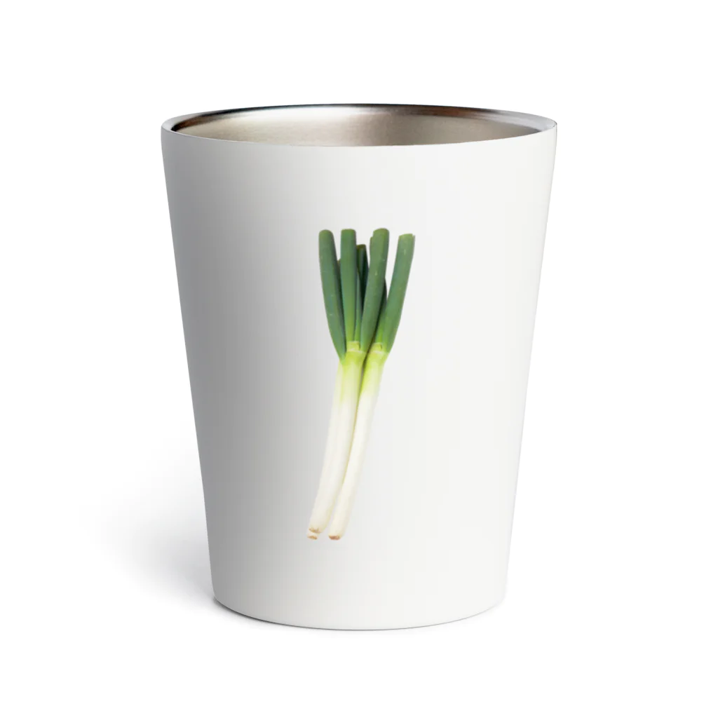 shiramizのあれっ…ネギ、ついてない？ Thermo Tumbler