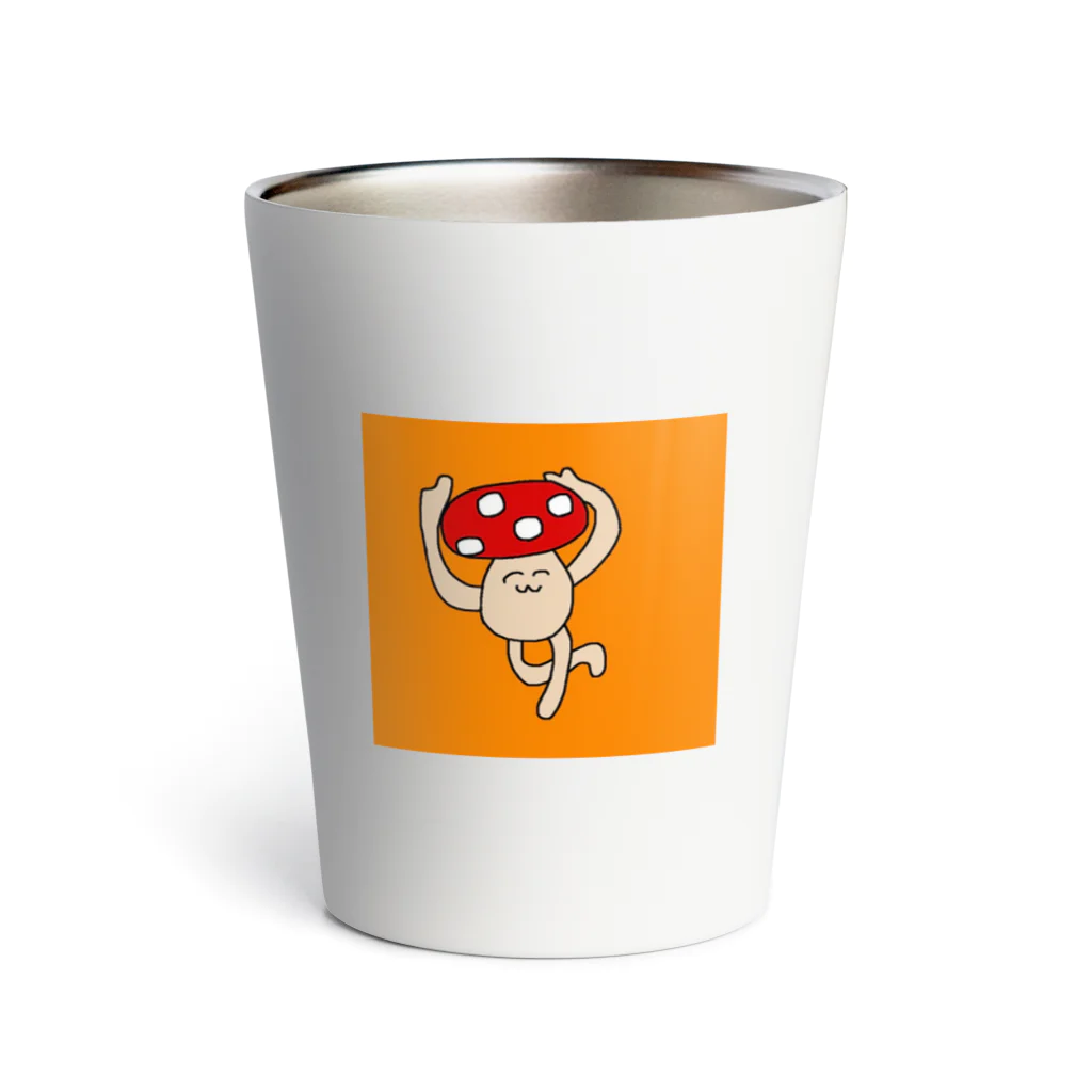 きのこのきんるいくんオーバーサイズTシャツ Thermo Tumbler