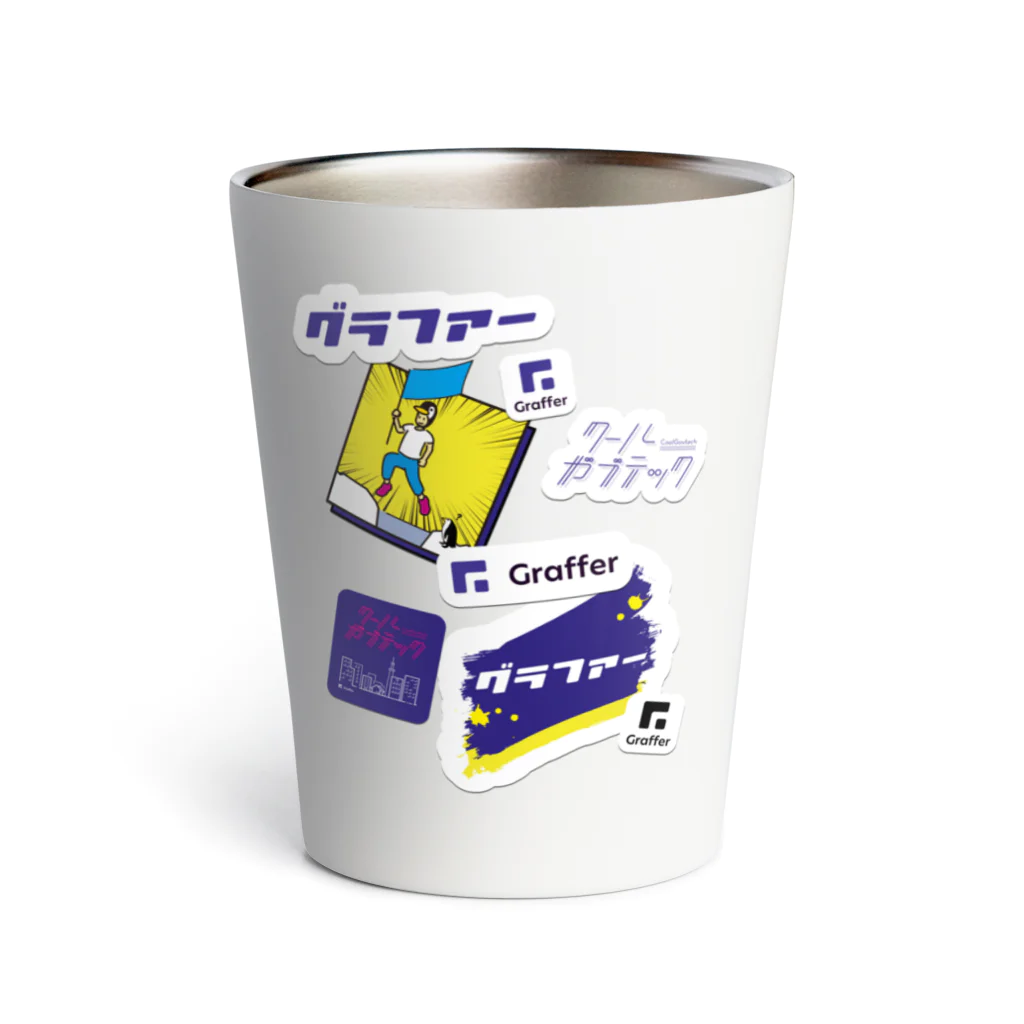bsw MANEATER タンブラー　ステッカー付き bsw MANEATER タンブラー ステッカー付き トリックスター