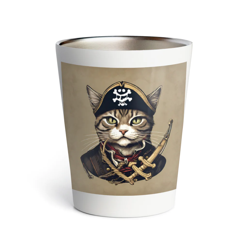 Jj-O_O-Jjの猫海賊団シリーズ★バロン船長 Thermo Tumbler