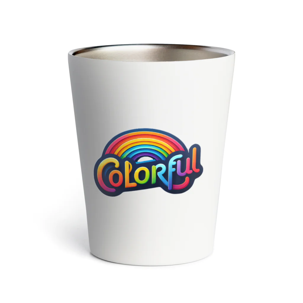 Colorfulのcolorful ブランドロゴ Thermo Tumbler