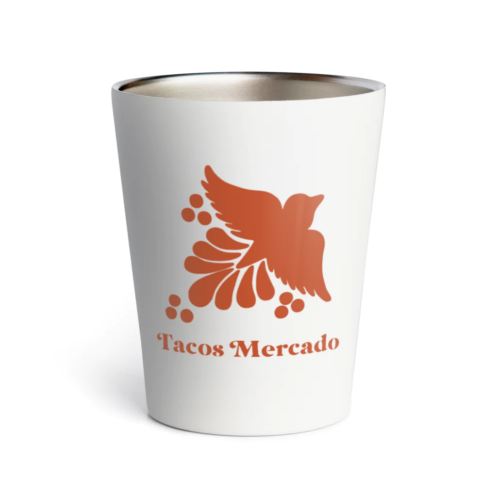 Tacos Mercadoのメルカドロゴ Thermo Tumbler