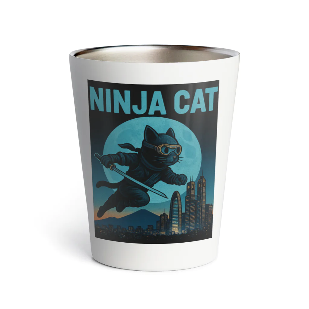 Atena-DesighnのNINJA CAT（1）忍者猫 Thermo Tumbler