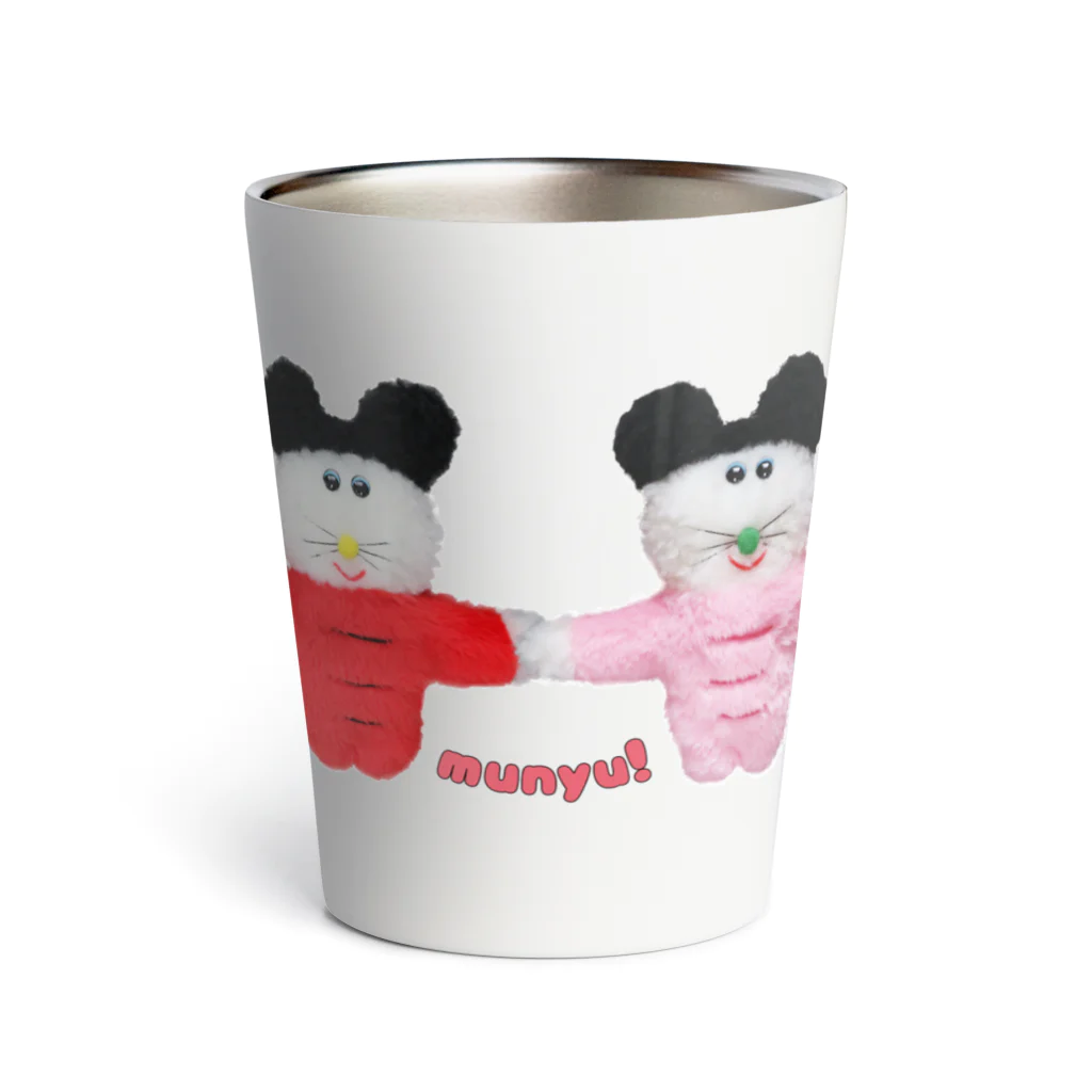 むにゅの手つなぎプクハオズ Thermo Tumbler