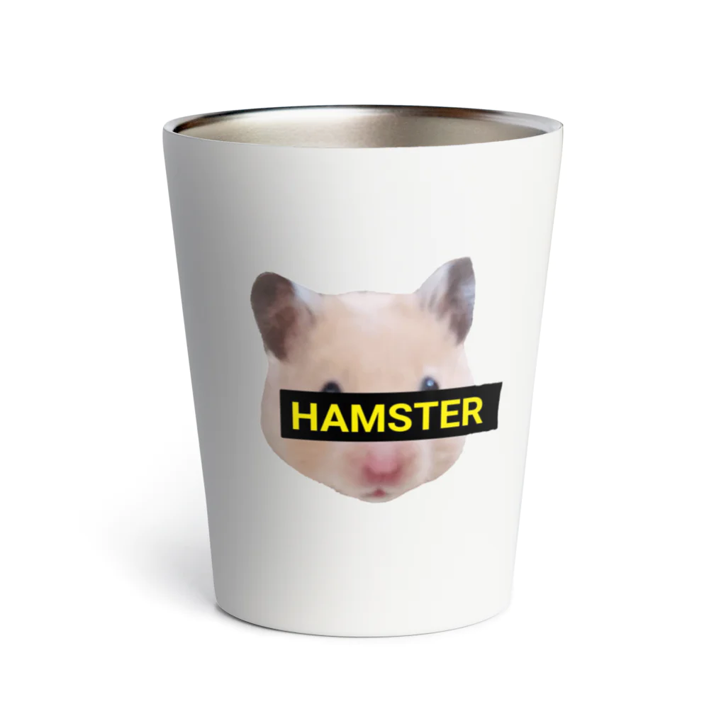 【Yuwiiの店】ゆぅぅぃーのHAMSTER★はむすたー Thermo Tumbler