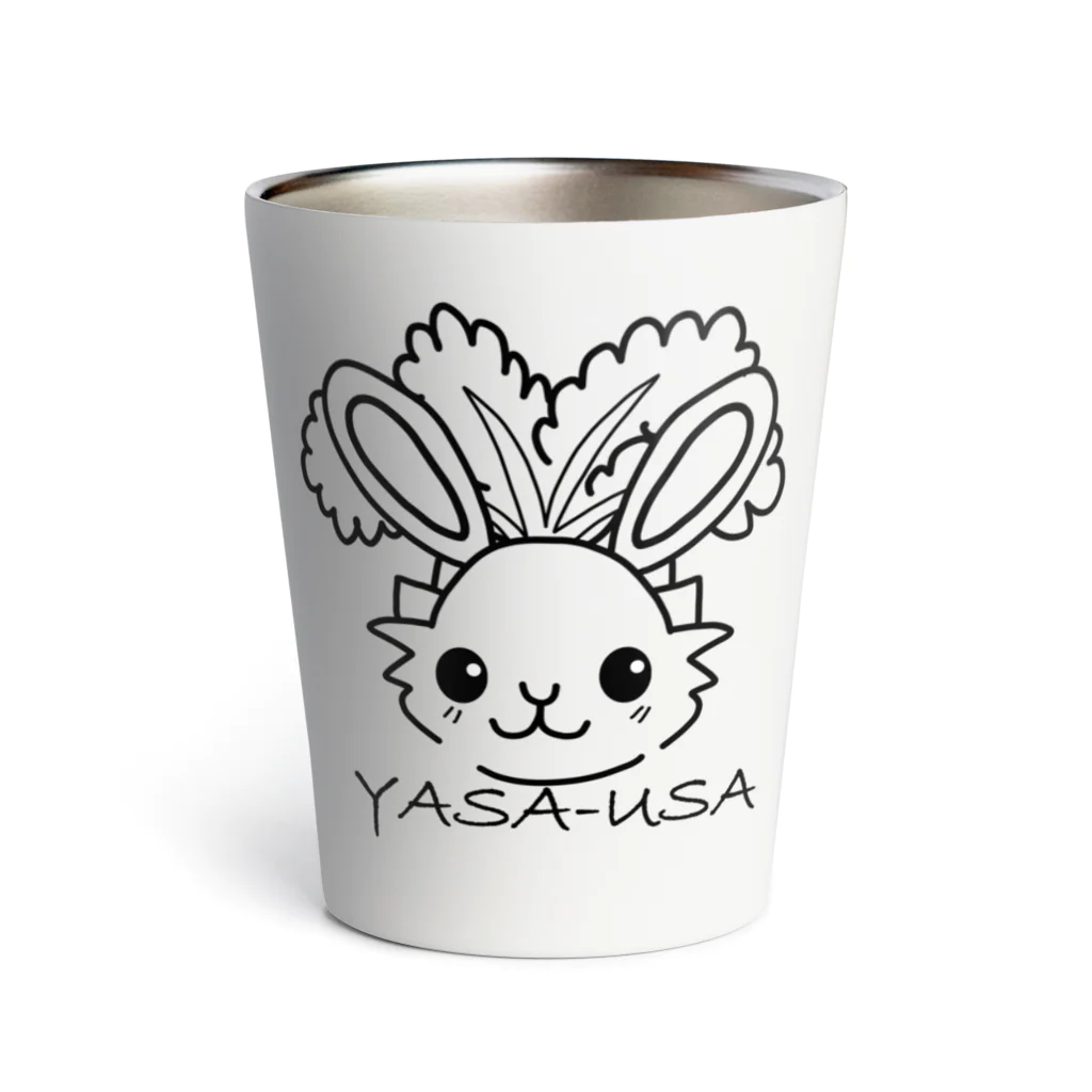 KIC_Lappan_YASA-USAのやさうさフェイス2 Thermo Tumbler