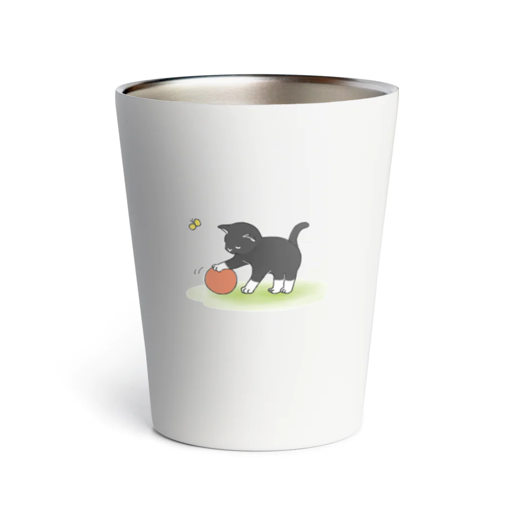 連弾兄弟のくつしたねこ Thermo Tumbler