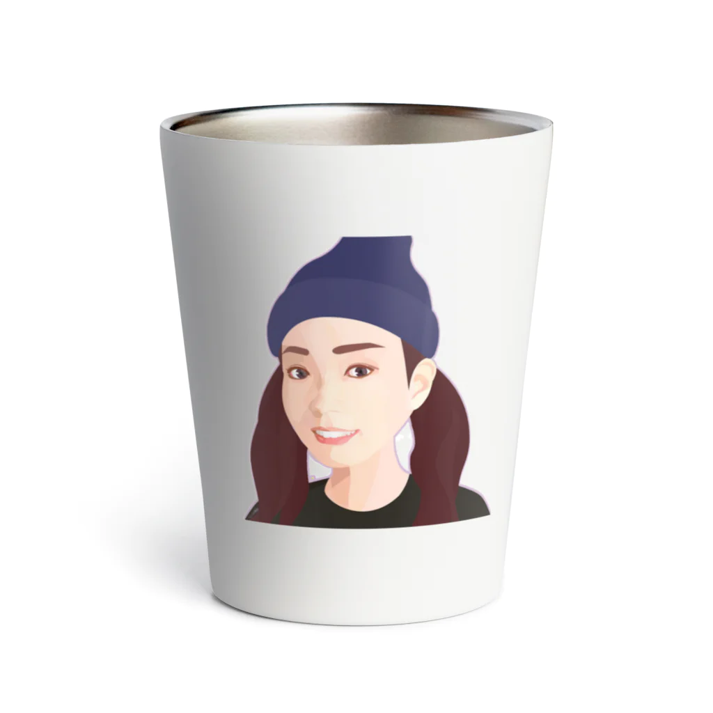 おちびのグッズ販売❤️のイラストおちび！ Thermo Tumbler