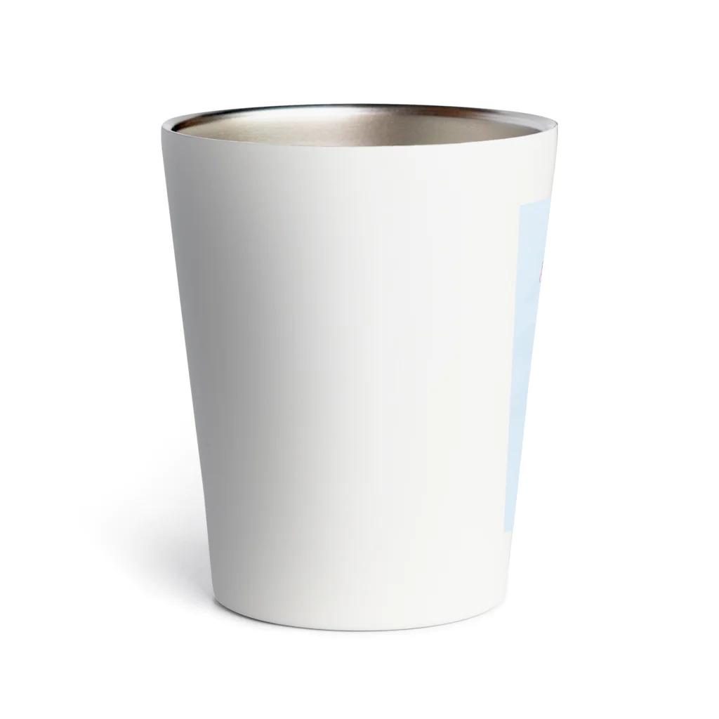 keeeeeep smilingの傘じゃ飛べんでしょ... #ねこのきもち Thermo Tumbler