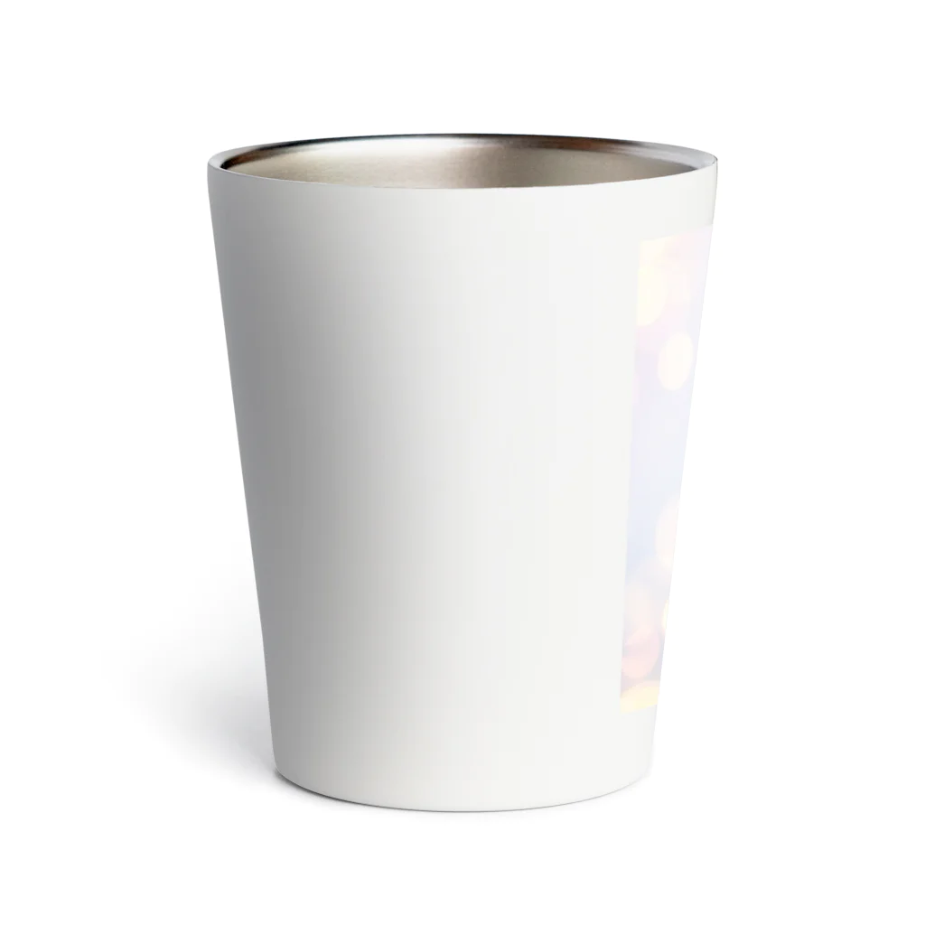 RUKO Animal Centerのふわふわ青いねこちゃん Thermo Tumbler