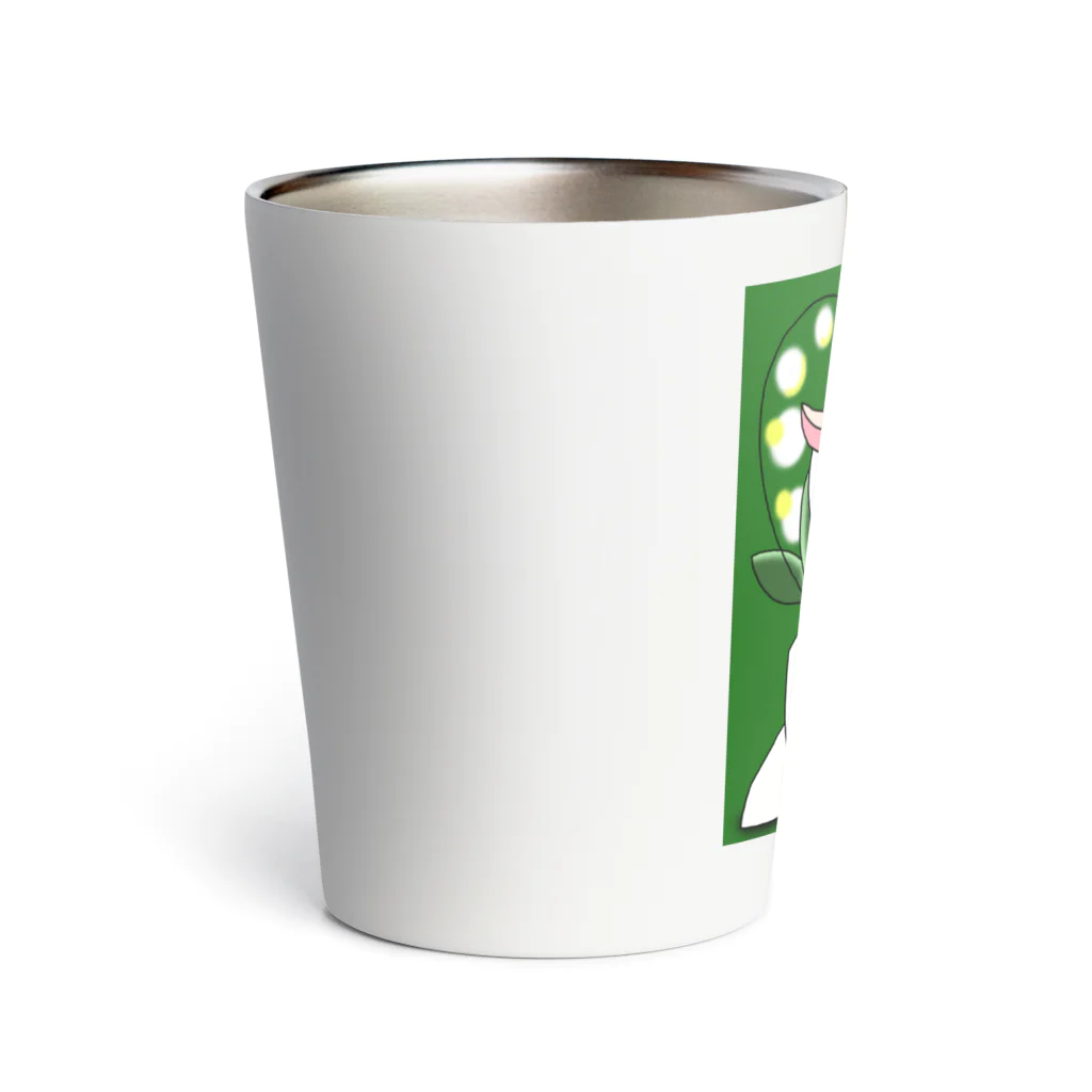 こつめちゃんのおみせの鈴蘭とウサギ Thermo Tumbler