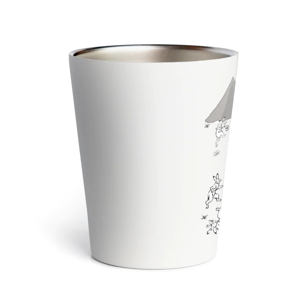 WAMI ART　ホツマツタヱ同好会の野営(キャンプ) Thermo Tumbler