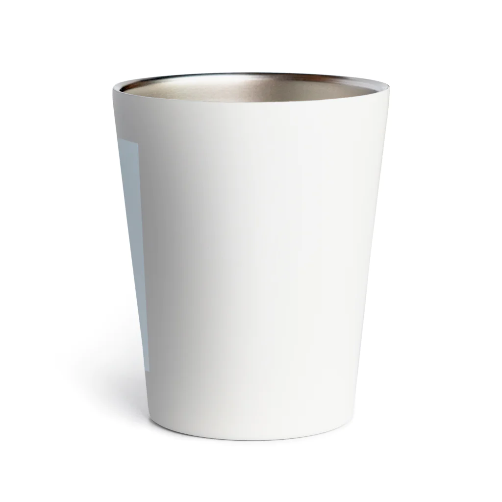 keeeeeep smilingの傘じゃ飛べんでしょ... #ねこのきもち Thermo Tumbler