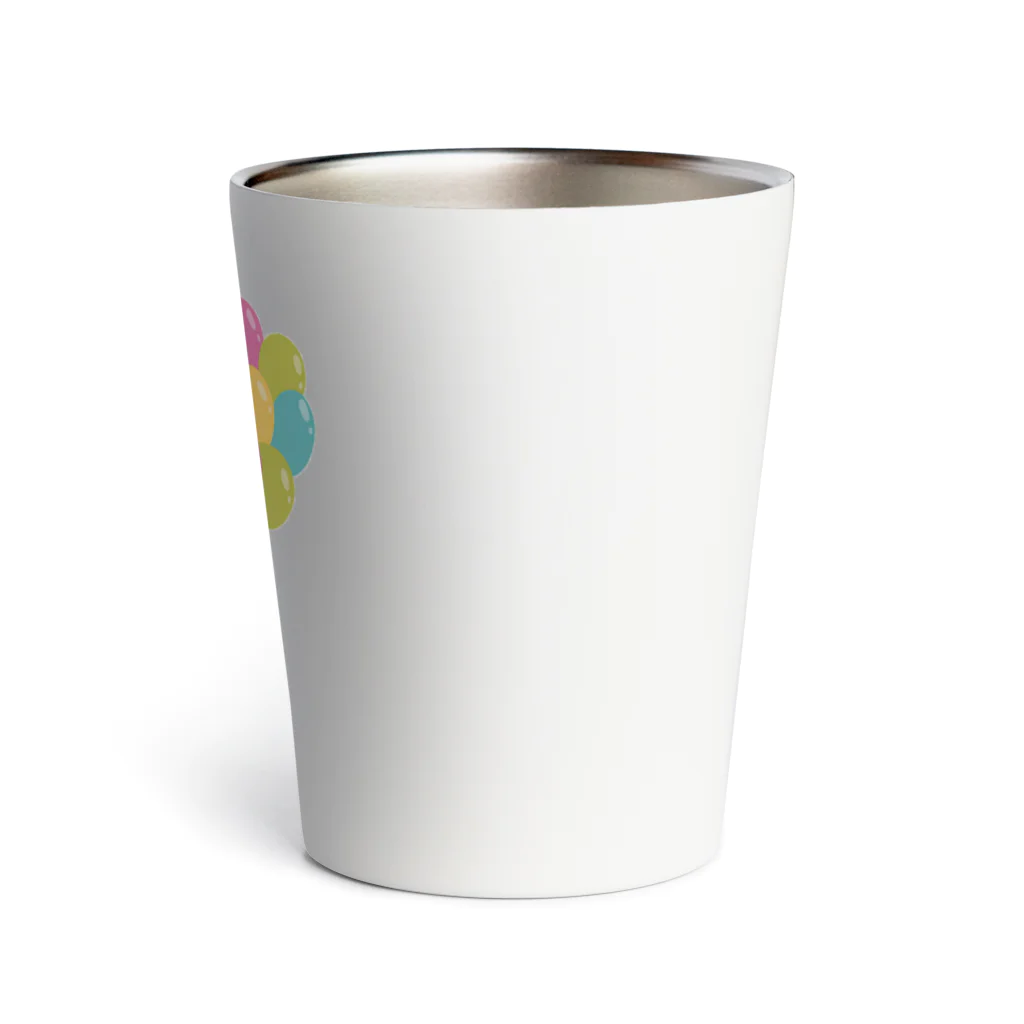 PostPet Official Shopのモモとふうせん Thermo Tumbler