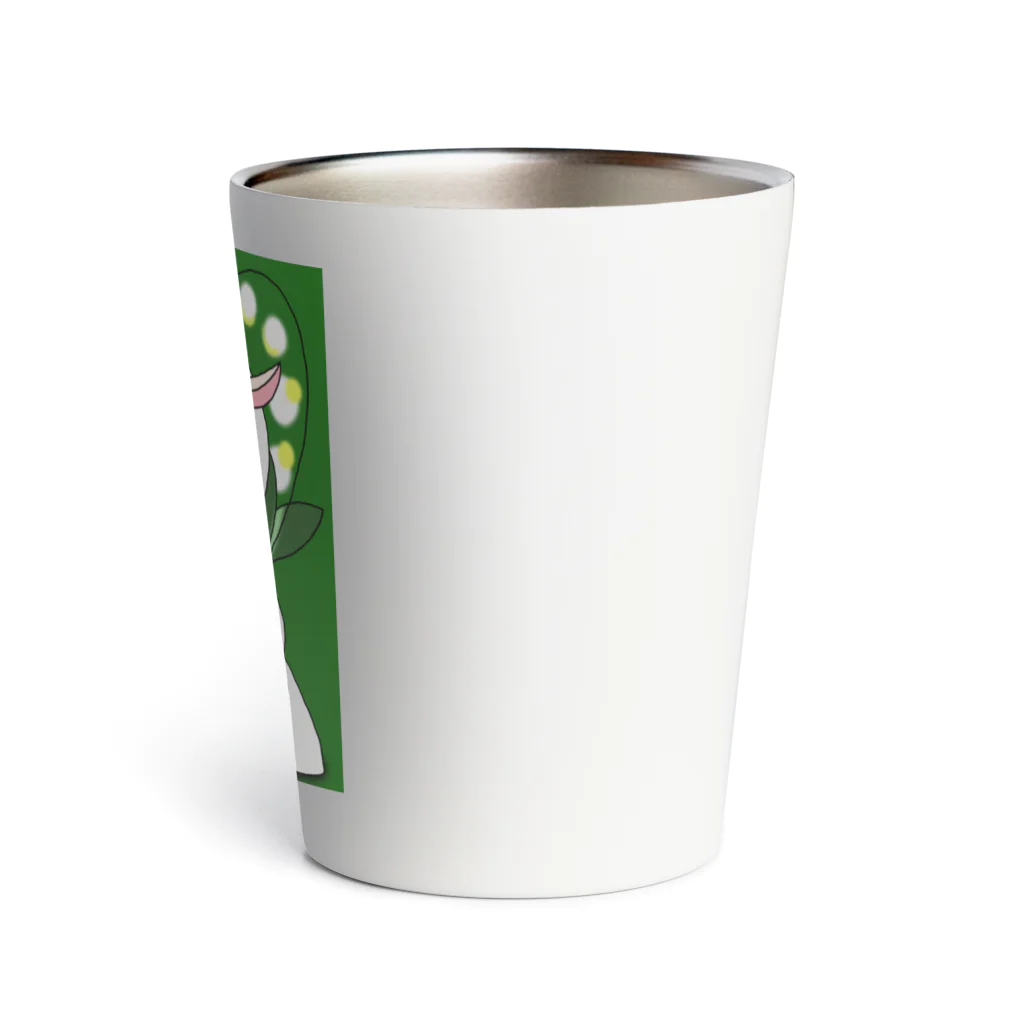 こつめちゃんのおみせの鈴蘭とウサギ Thermo Tumbler