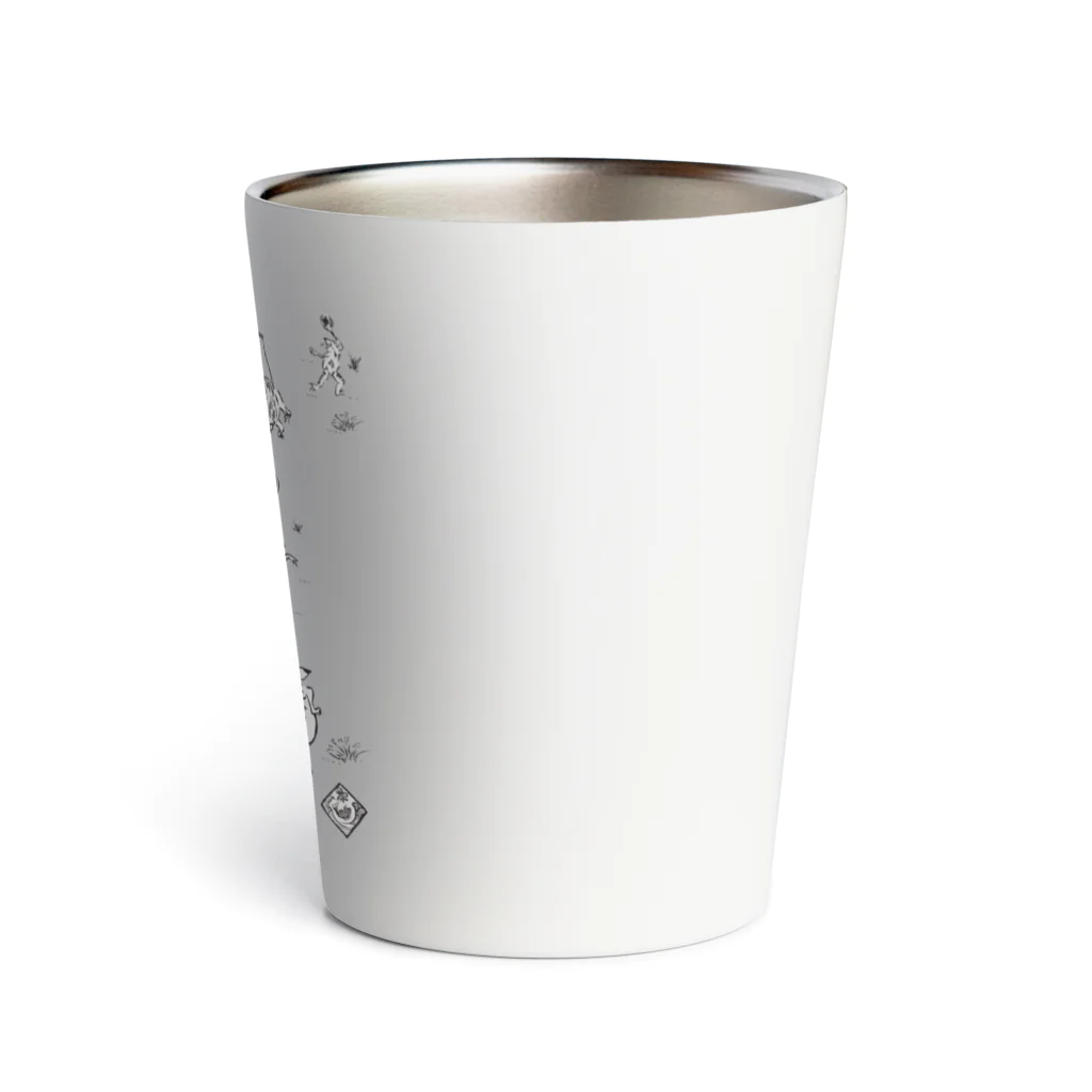 WAMI ART　ホツマツタヱ同好会の野営(キャンプ) Thermo Tumbler