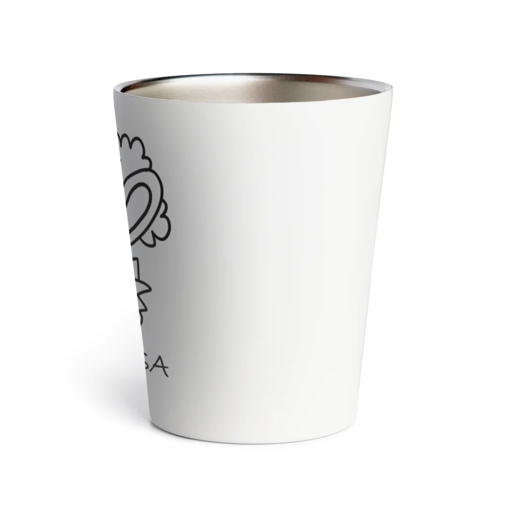 KIC_Lappan_YASA-USAのやさうさフェイス2 Thermo Tumbler