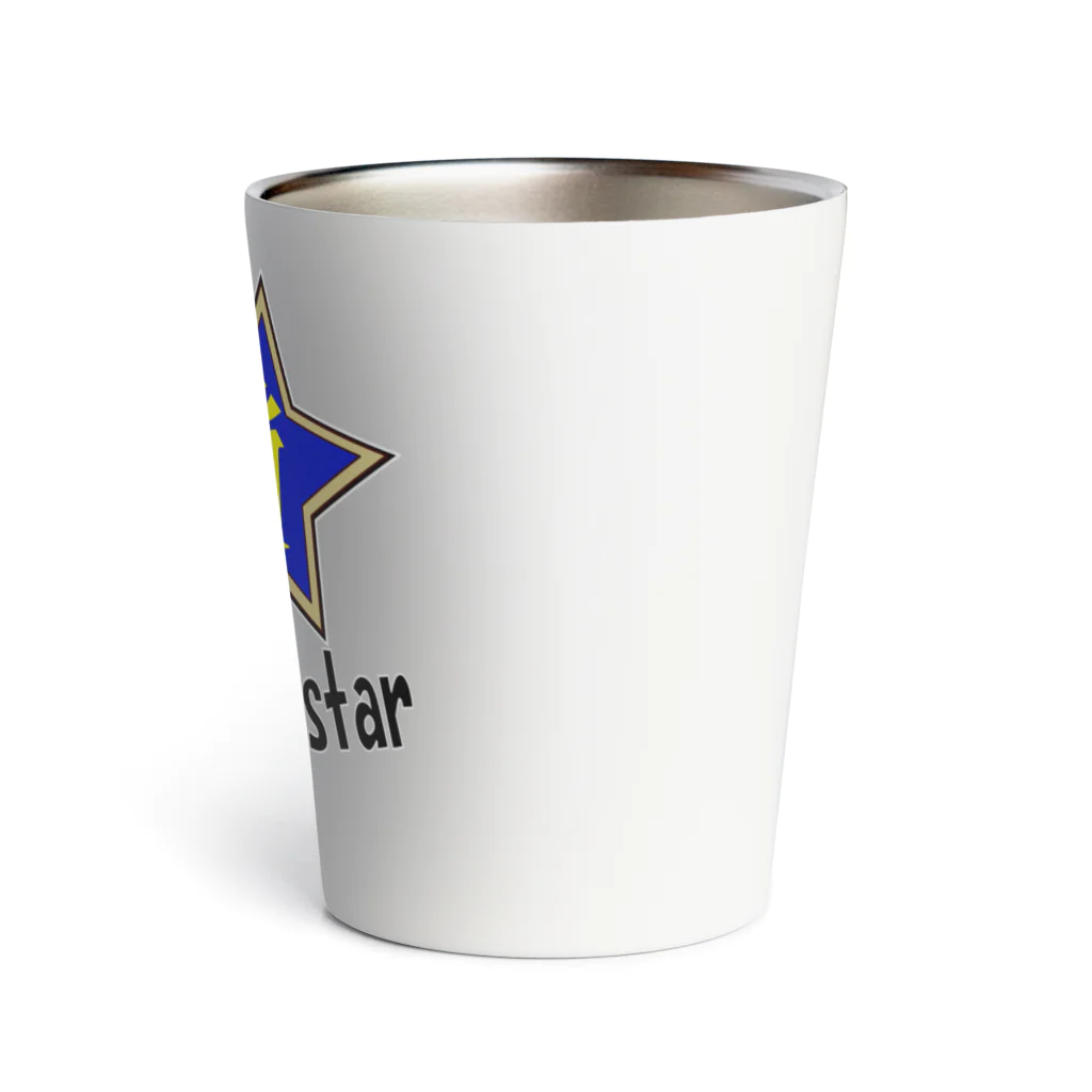 Yuko’ｓ Galleryの【開運祈願】星に願いを！ Wish upon a star! 巳年生まれ守護梵字アン Thermo Tumbler