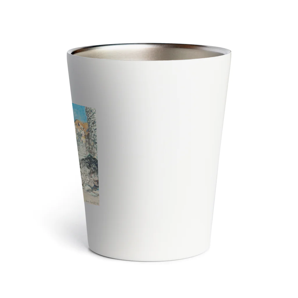 yosimusiの名画シリーズ　クロード・モネのエトルタの断崖　ビンテージ風アイテム Thermo Tumbler