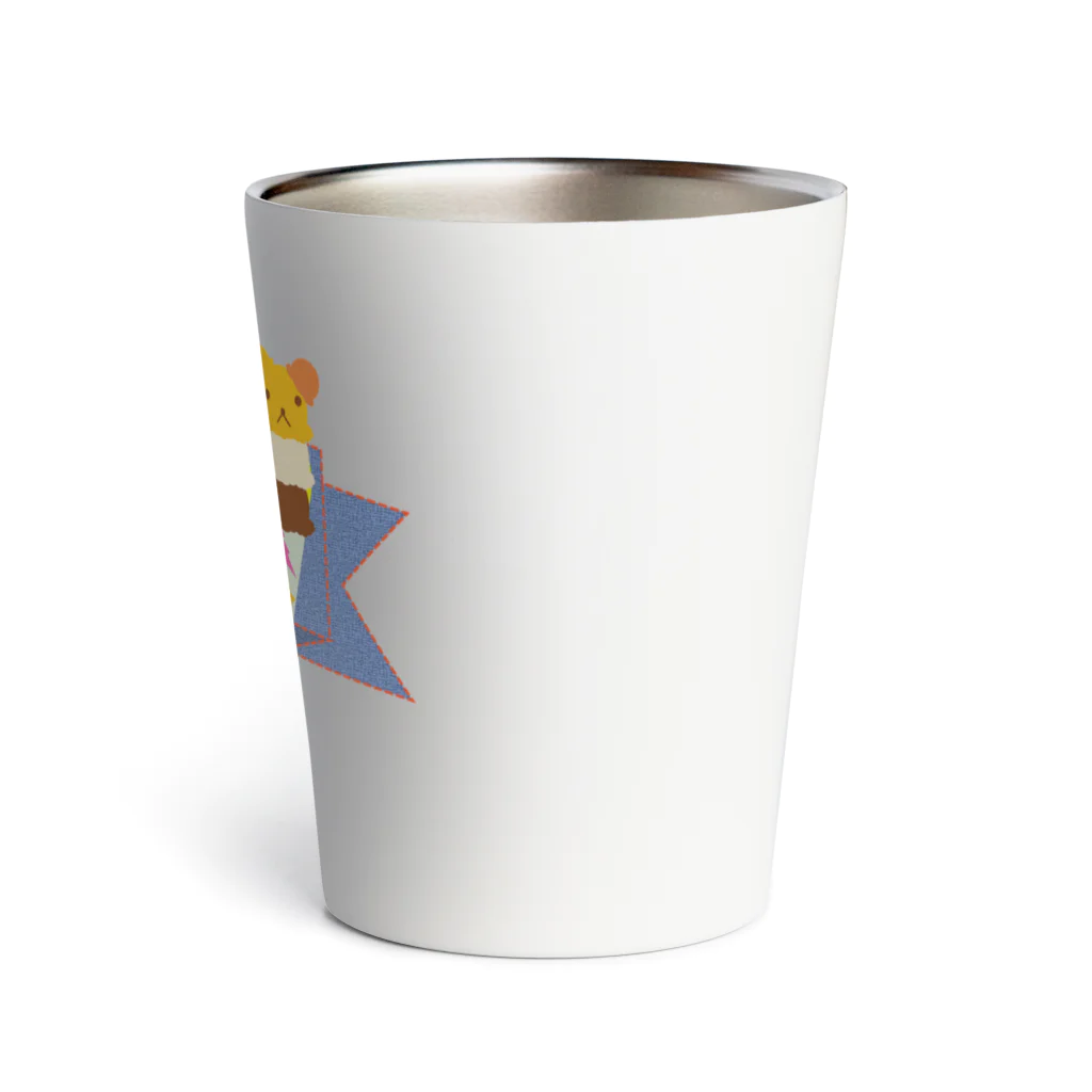 しろうめ庵ノSUZURIさんの昭和のファンシーアイスさん。 Thermo Tumbler