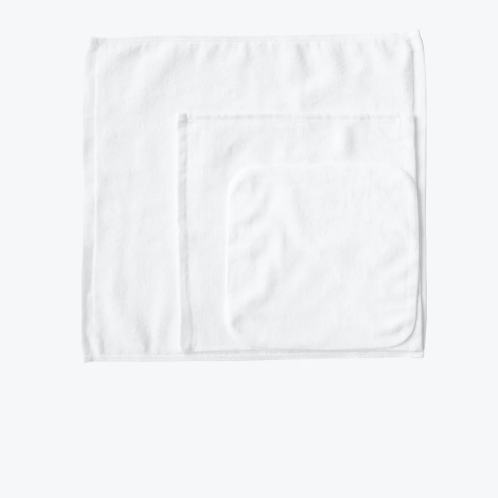 バレエメイトのBM24/25 Love the life Towel Handkerchief is 37 x 34cm in size L, 20 x 20cm in size S