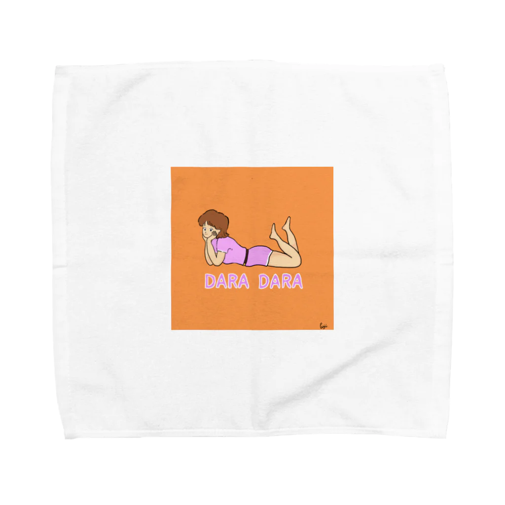 フジスケッチ | fuji sketchのダラダラ Towel Handkerchief