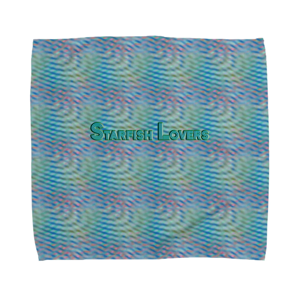 グッズ屋のStarfish Lovers（なみ） Towel Handkerchief