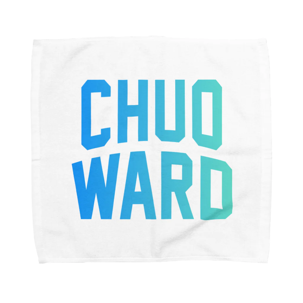 JIMOTOE Wear Local Japanの中央区 CHUO WARD Towel Handkerchief