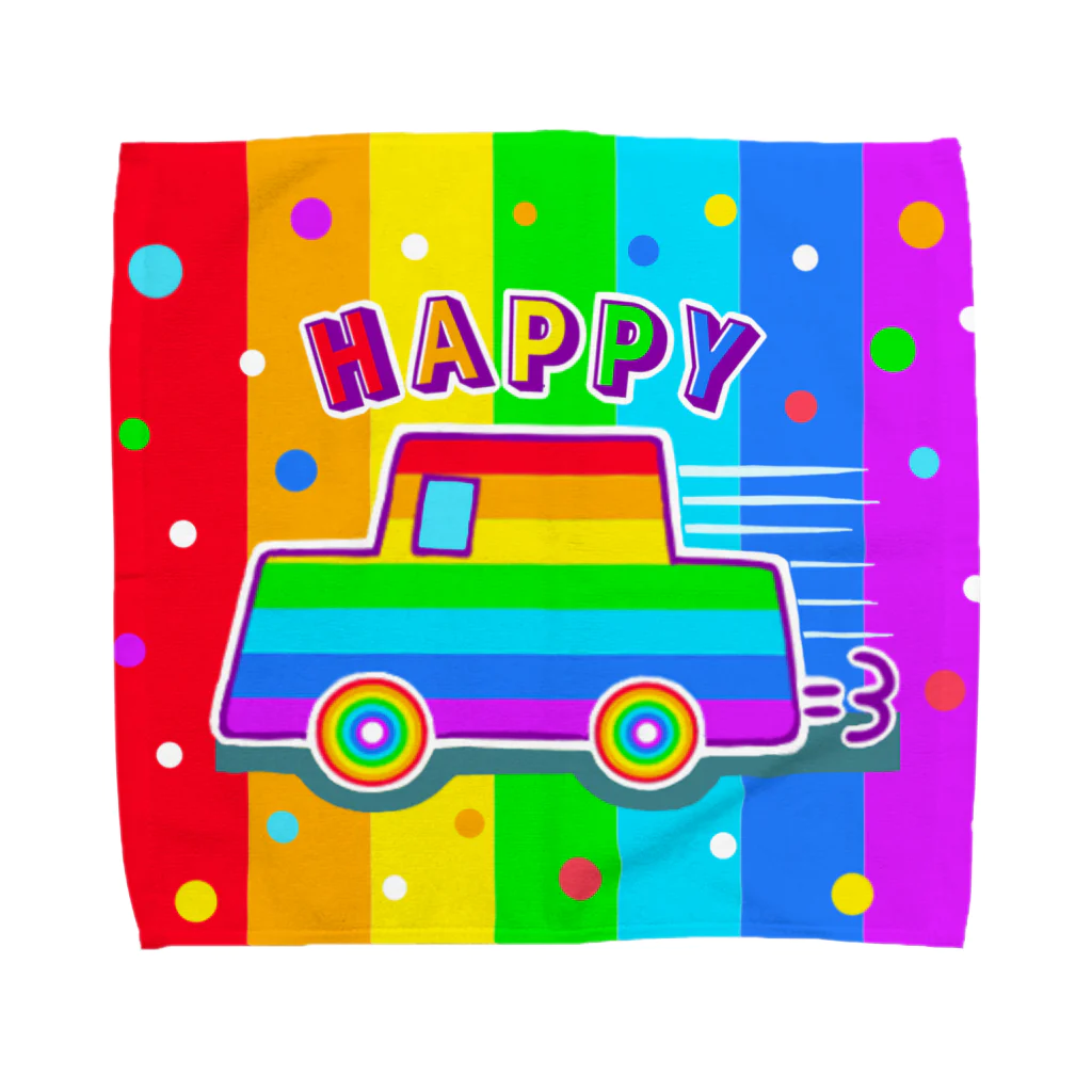 ☆ レインボー スモック ☆ 虹 虹色 虹色トンネル特大 グリムス社（アーチレインボー）の通販｜木の