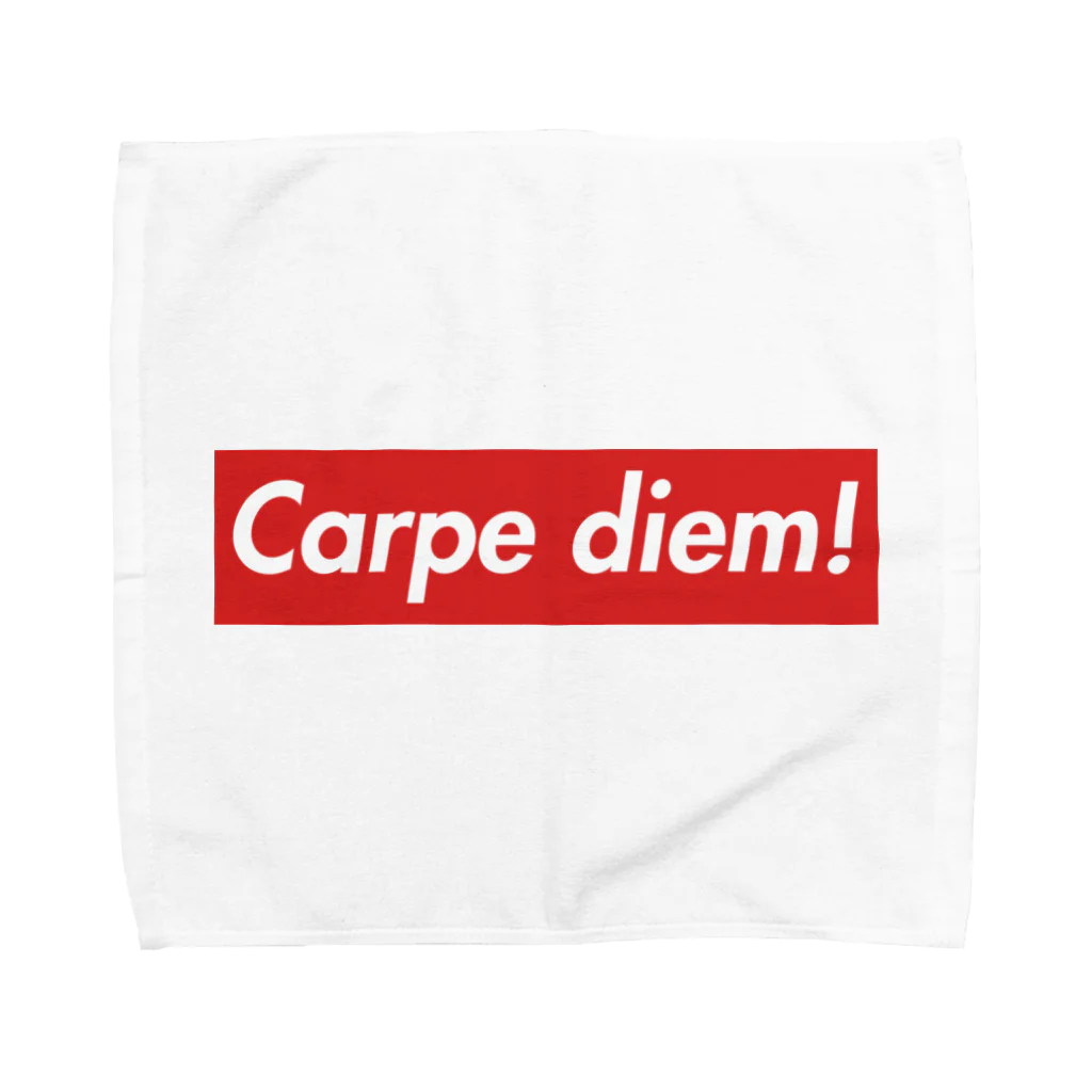 Your HappyのPietasのYour HappyのCarpe diem!版 Towel Handkerchief
