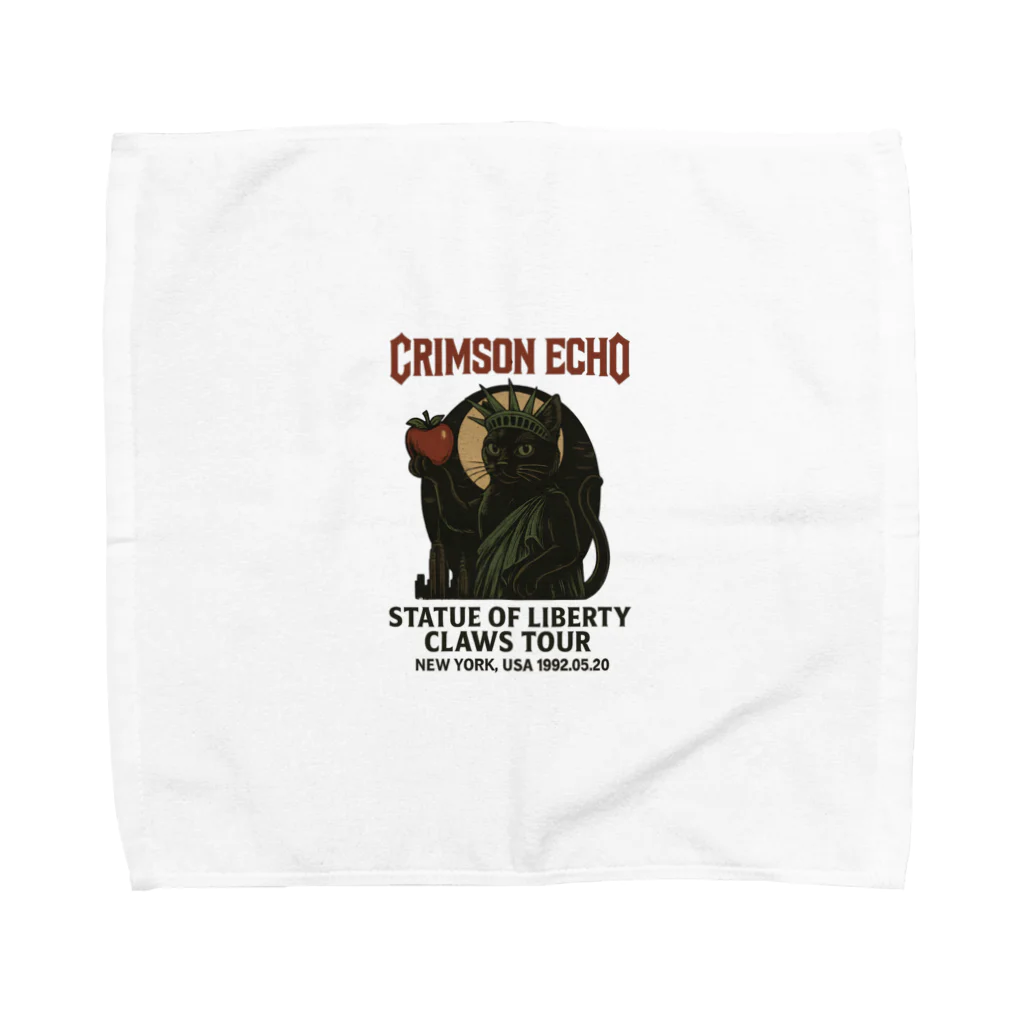 CRIMSON ECHOのSTATUE OF LIBERTY CLAWS TOUR 1992 Towel Handkerchief