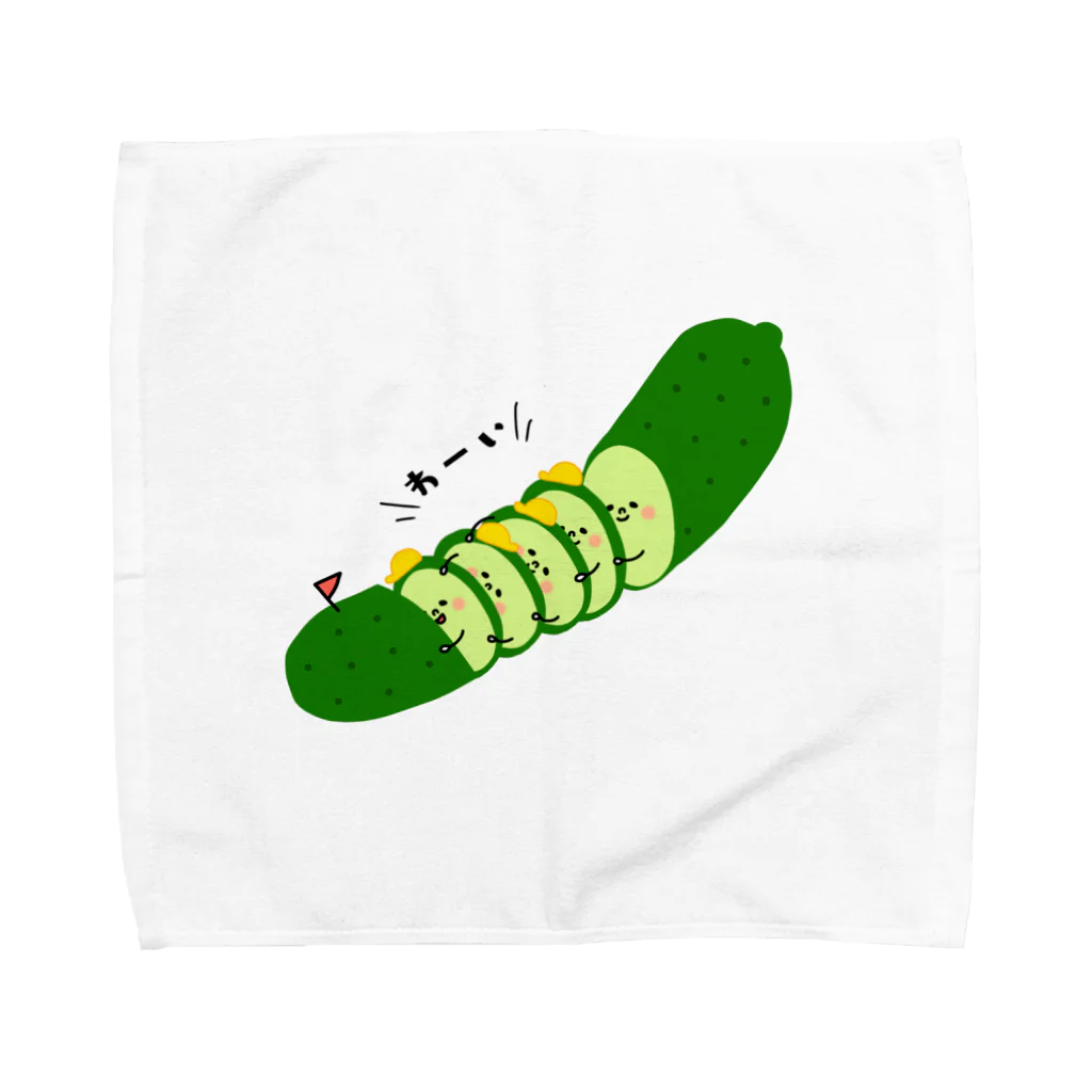 きゅうりさん / もちぱっち ( mochipacchi1210 )のタオルハンカチ通販