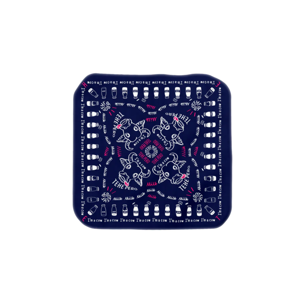 イラスト MONYAAT のCT79水牛くんC*B Towel Handkerchief