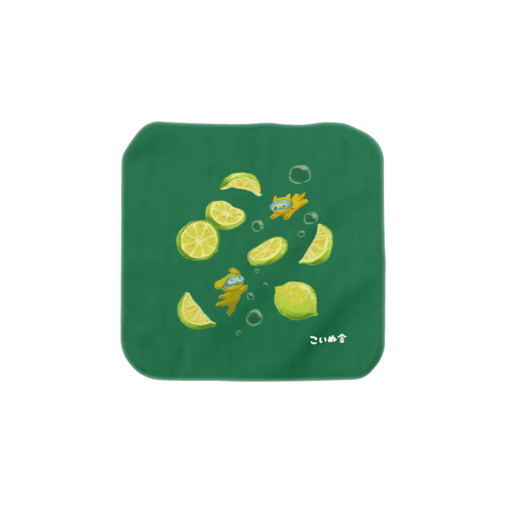 こいぬ舎のレモネード開き Towel Handkerchief