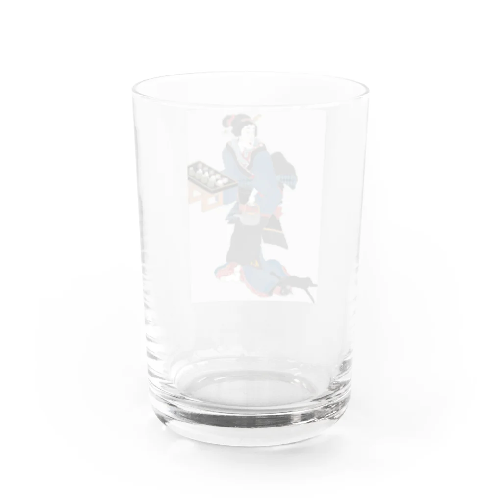 keeeeeep smilingのOK! I can be a waitress, I can be a waitress! #ねこのきもち Water Glass :back