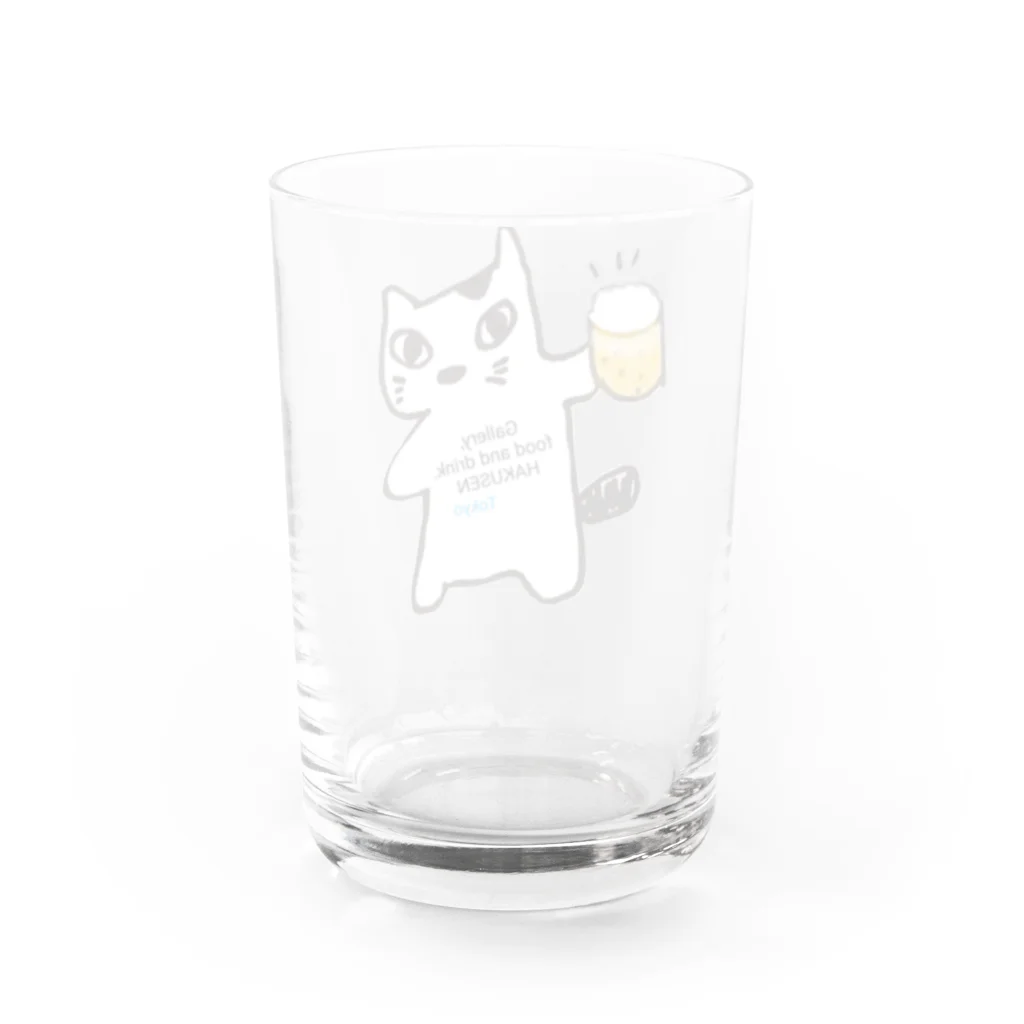ギャラリーとお料理とお酒　はくせんのにゃんたろ第三弾 Water Glass :back